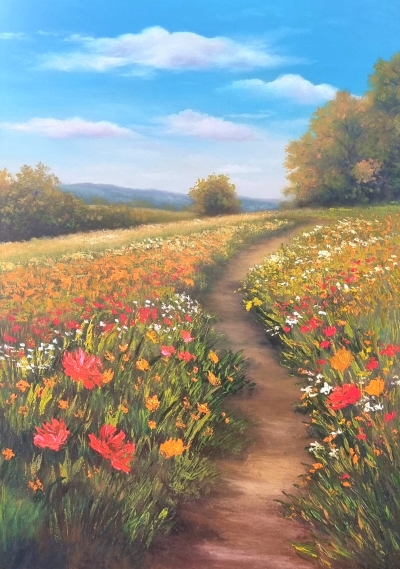 꽃바람 지나간 자리